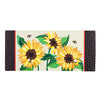 Evergreen Sunflowers and Daisies Sassafras Switch Mat