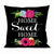 Floral Home Sweet Home Interchangeable Pillow Cover