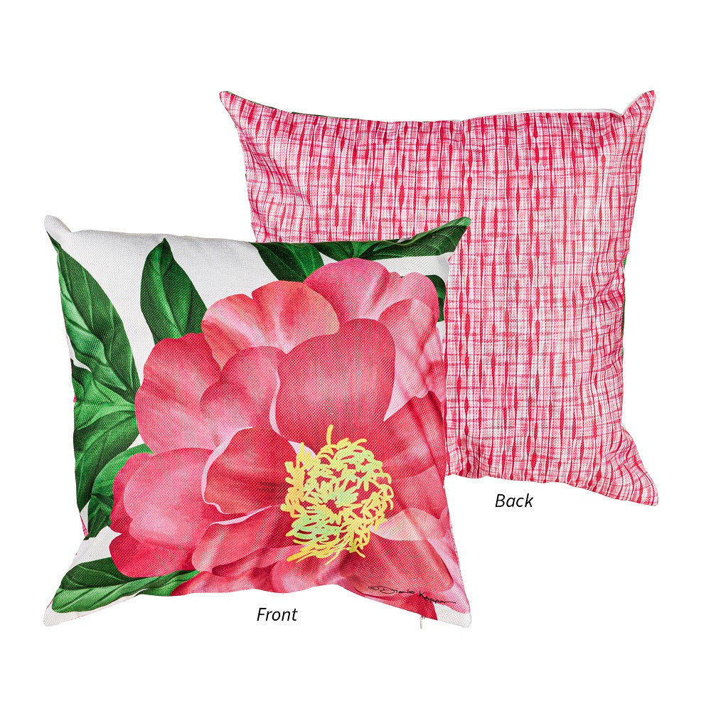 Blooming Pink Pillow Cover