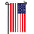 Evergreen American Mini Flag with Stand