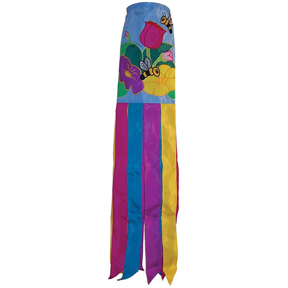 Floral Bee Windsock (40")