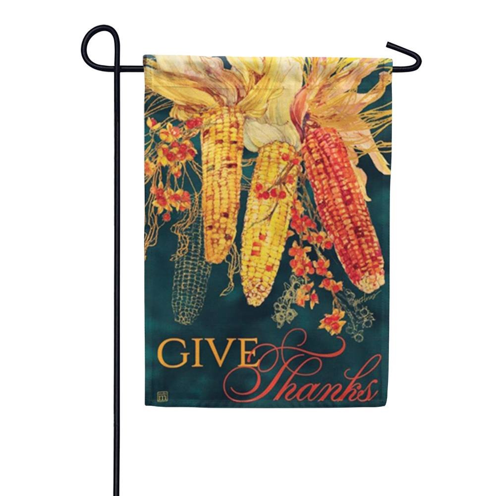 Autumn Corn Garden Flag