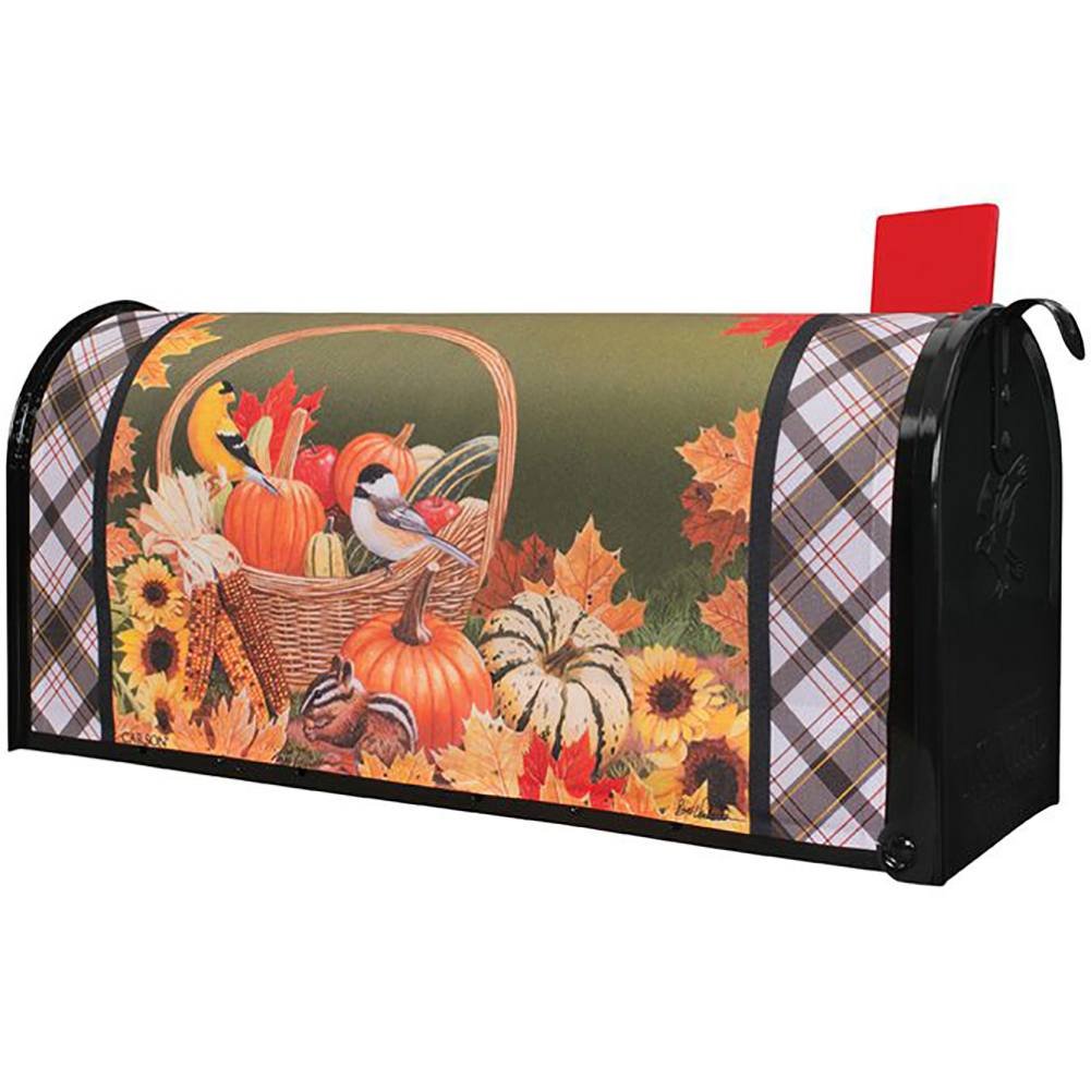 Basket Of Autumn Mailbox Cover