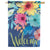 Summer Garden Welcome House Flag