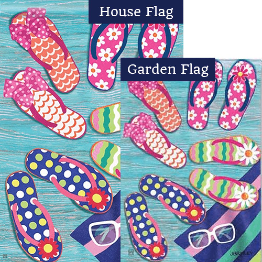 Flip Flop Frenzy Flags Set (2 Pieces)