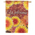 Layered Sunflowers House Flag