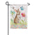 Bunny and Flowers Garden Flag