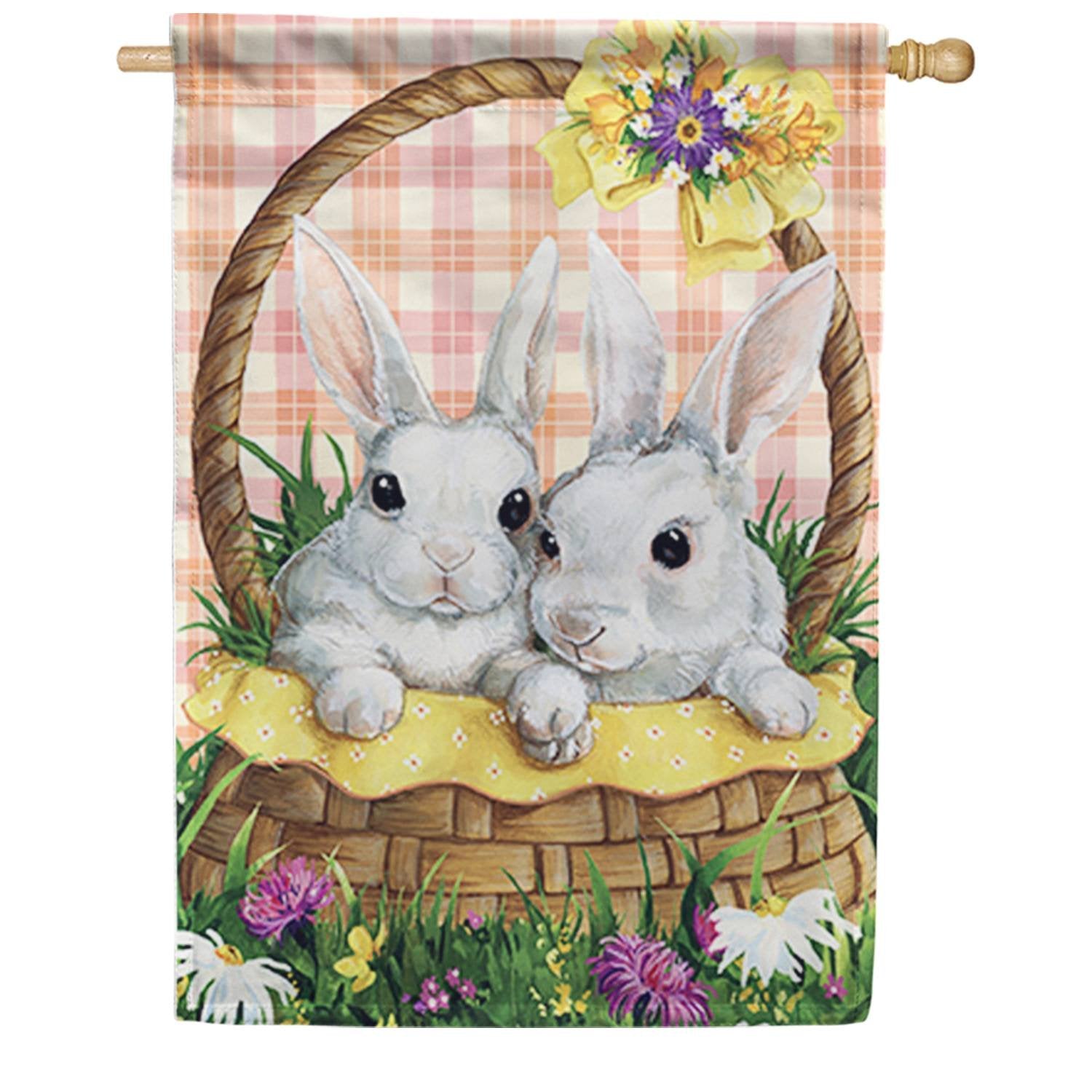 Bunny Buddies House Flag