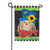 Scarecrow Friend Appliqued Garden Flag