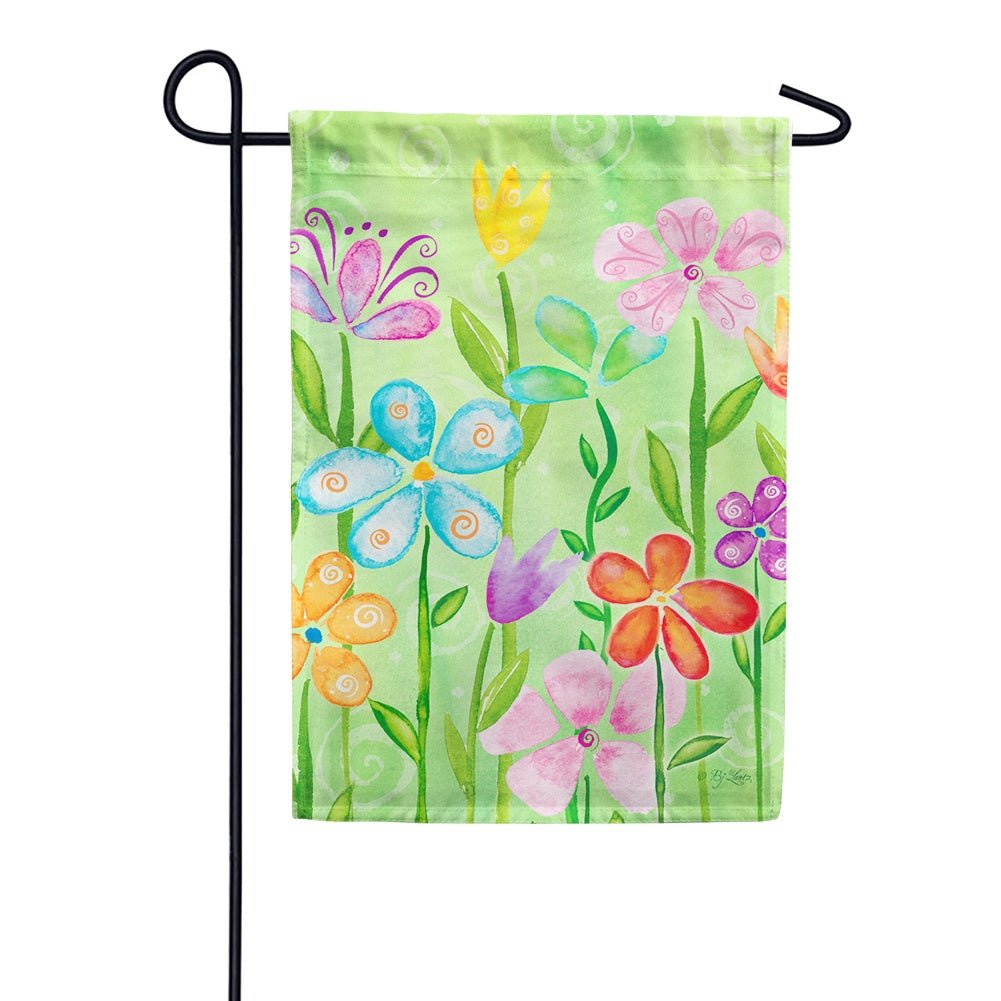 Spring Blooms Garden Flag