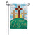 Risen Crosses Double Applique Garden Flag