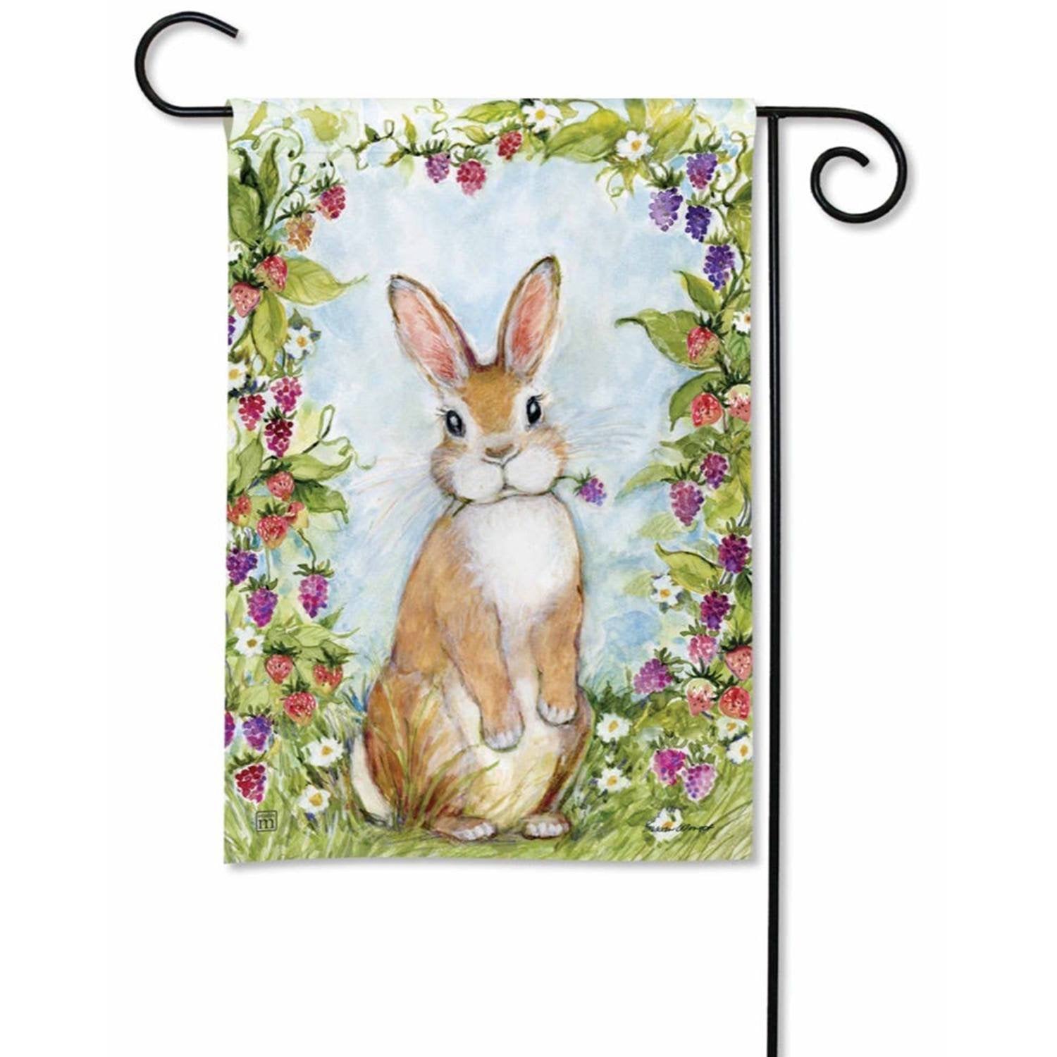 Bramble Berry Garden Flag