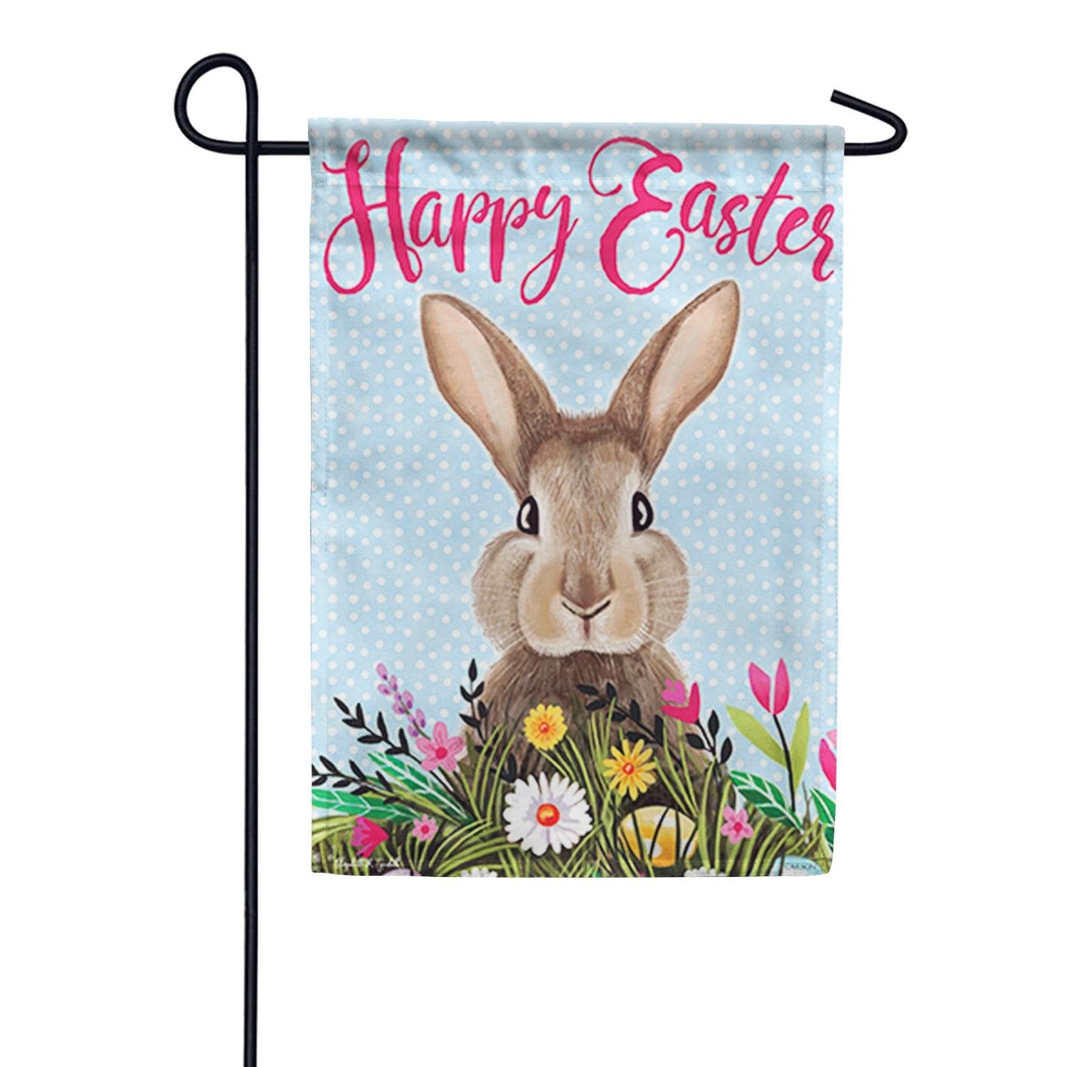 Carson Easter Bunny Garden Flag