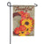 Fall Wreath Garden Flag