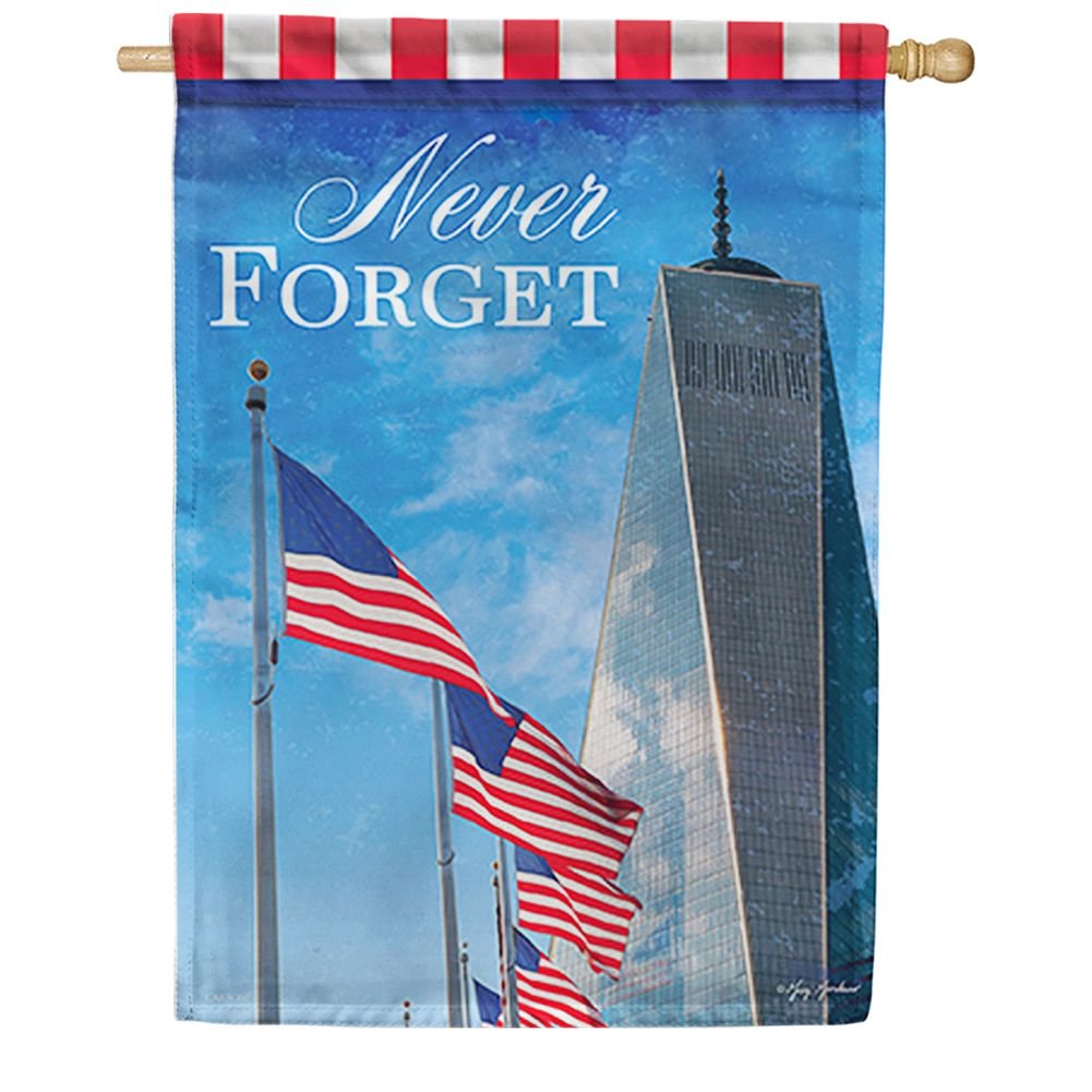 Freedom Tower Dura Soft Double Sided House Flag