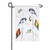 Birds on Branches Satin Garden Flag