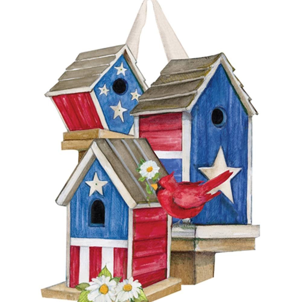 All American Birdhouses Door Decor