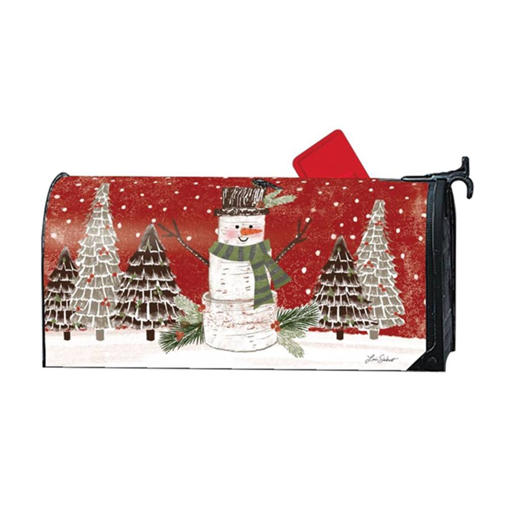 Woodsy Snowman Friend Mailwrap