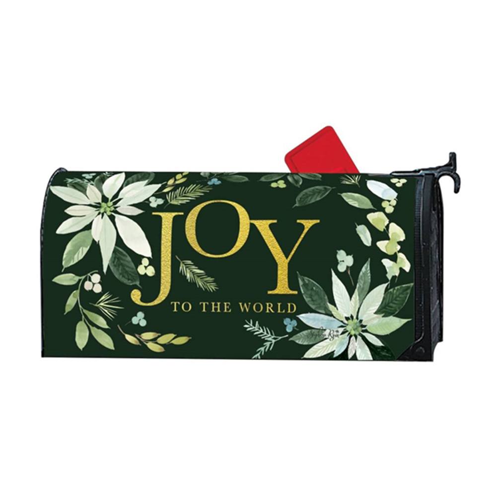 Poinsettia Joy Mailwrap