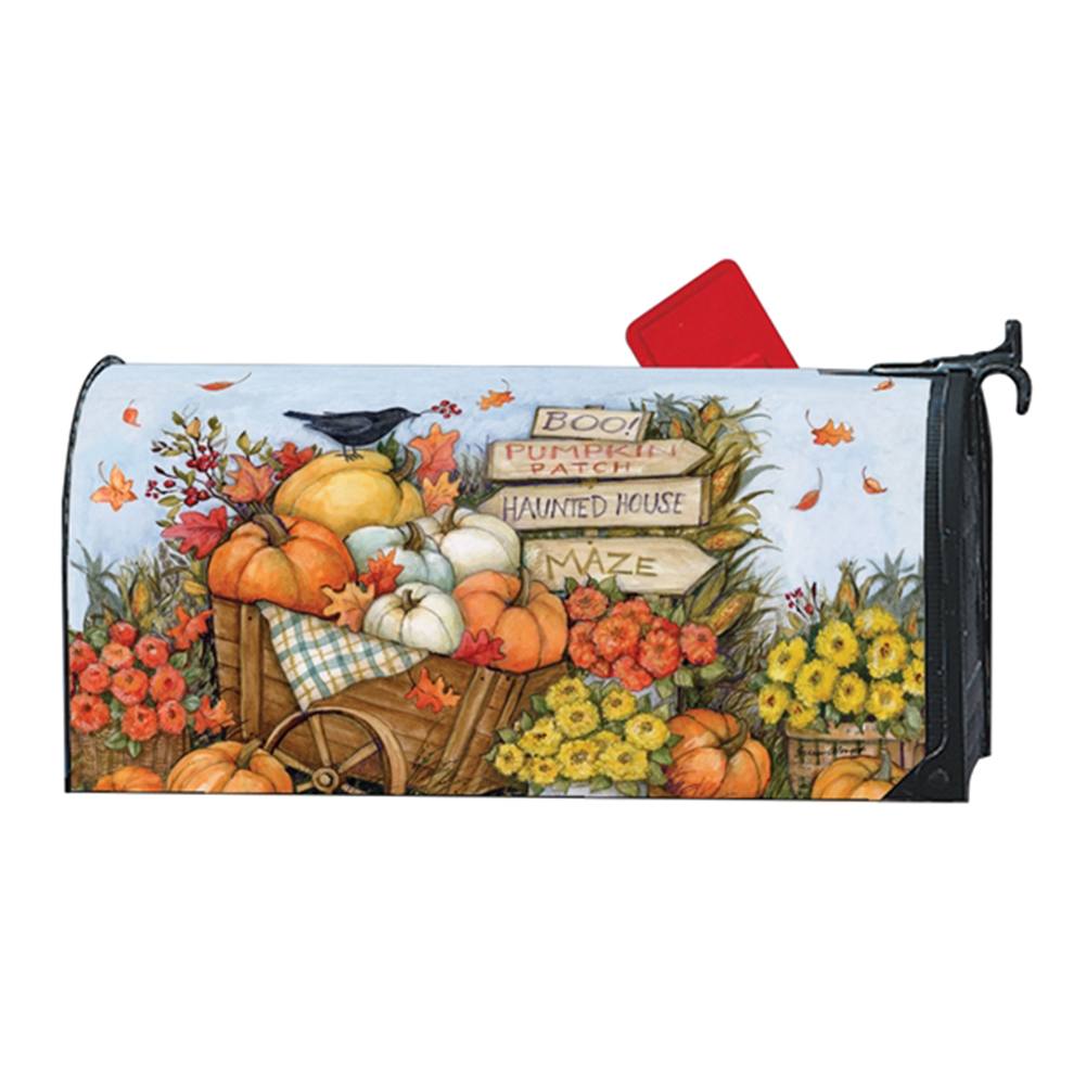 Magnet Works Fall Wheelbarrow Mailwrap