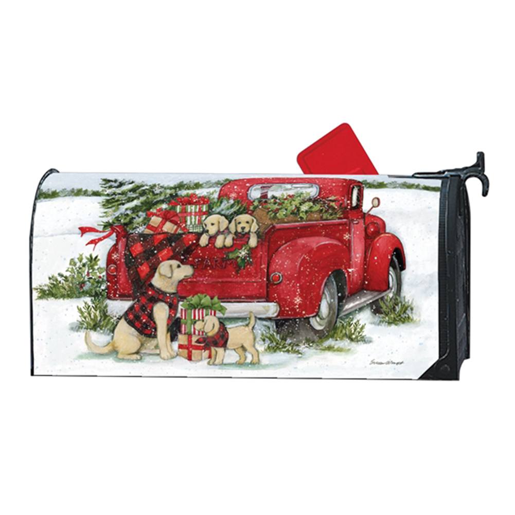 Christmas Puppies Mailwrap