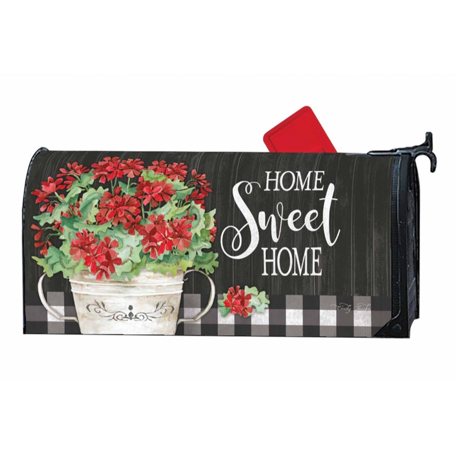 Sweet Home Geraniums Mailwrap