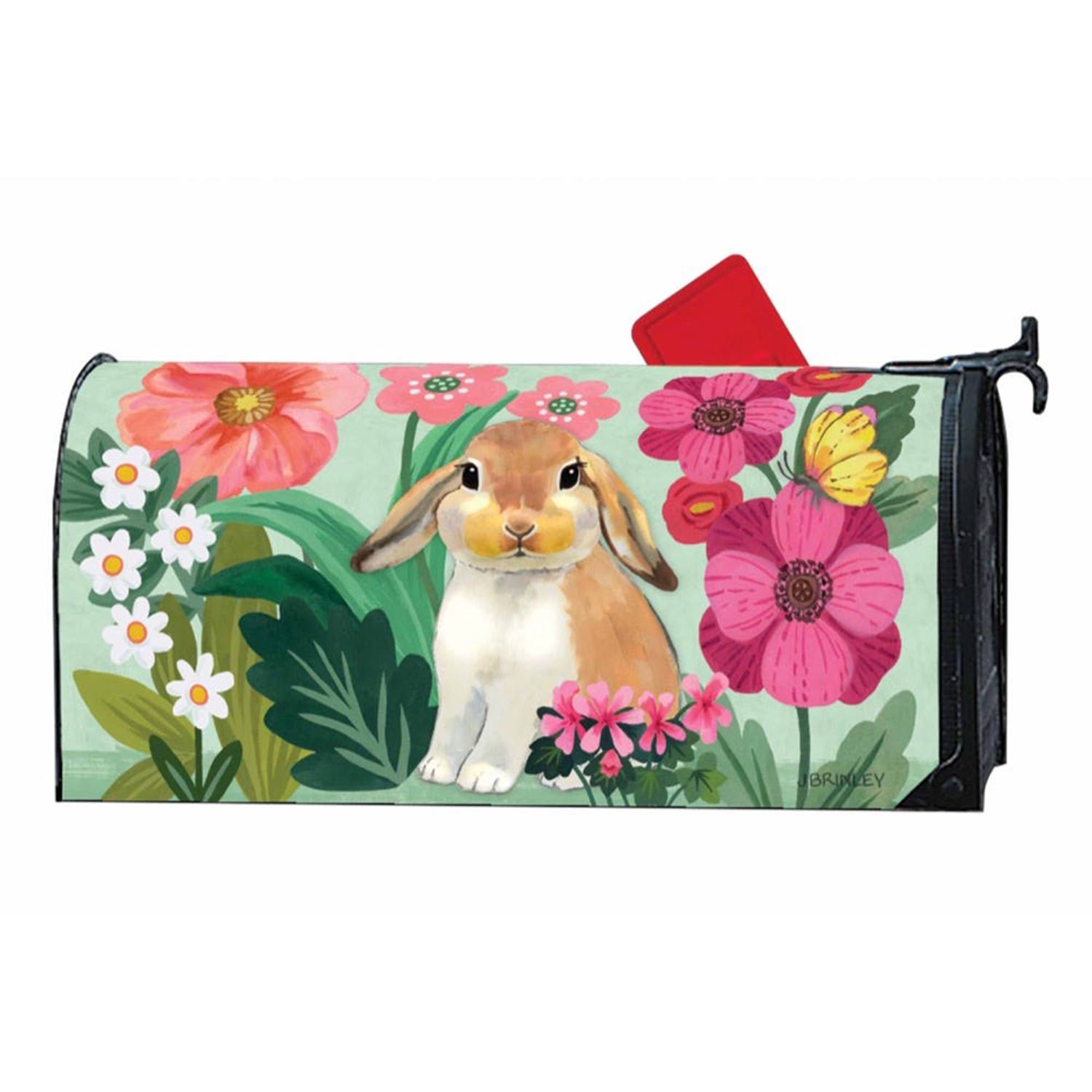 letter box cover for dogs Bunny Love Floral Mailwrap