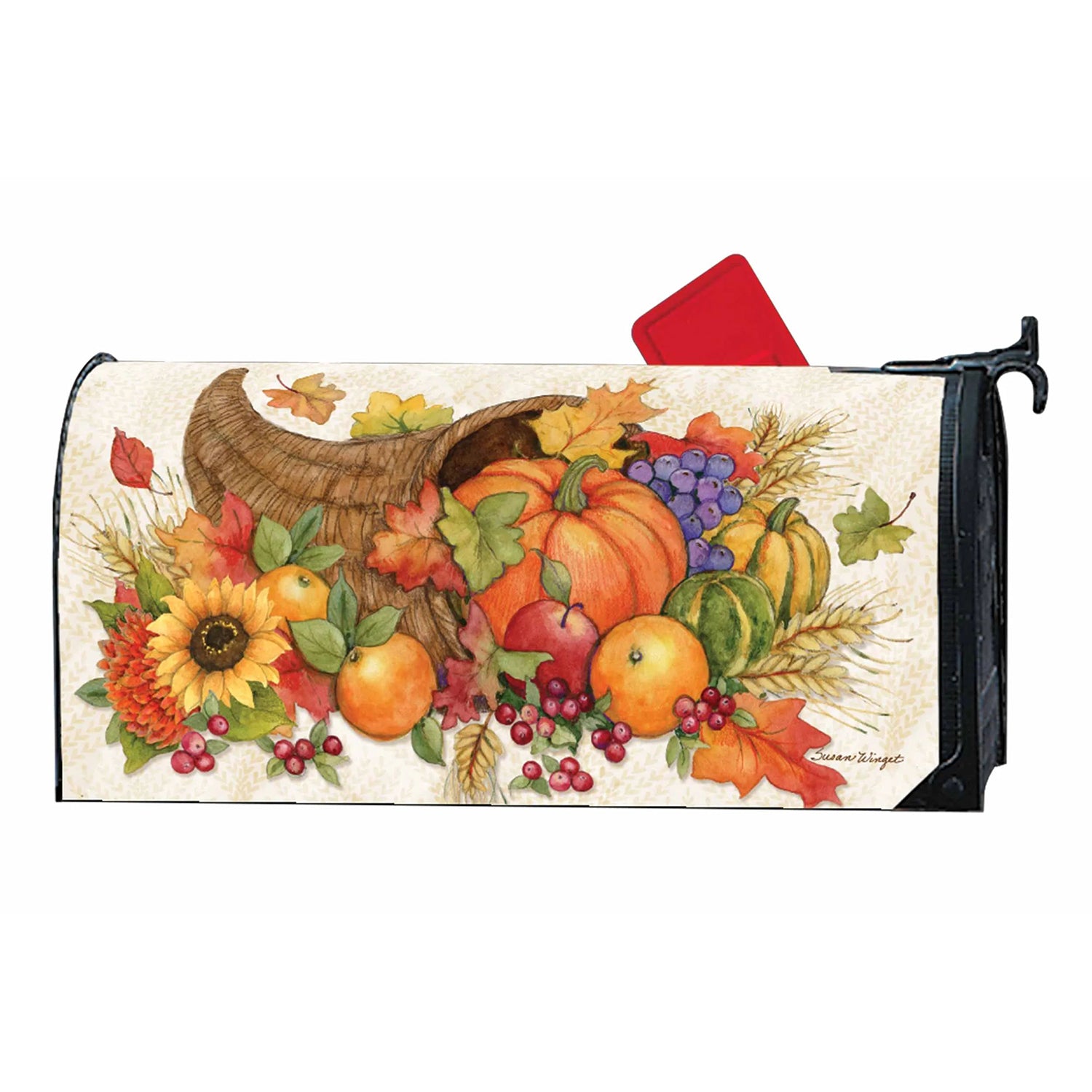 Thanksgiving Cornucopia Mailwrap