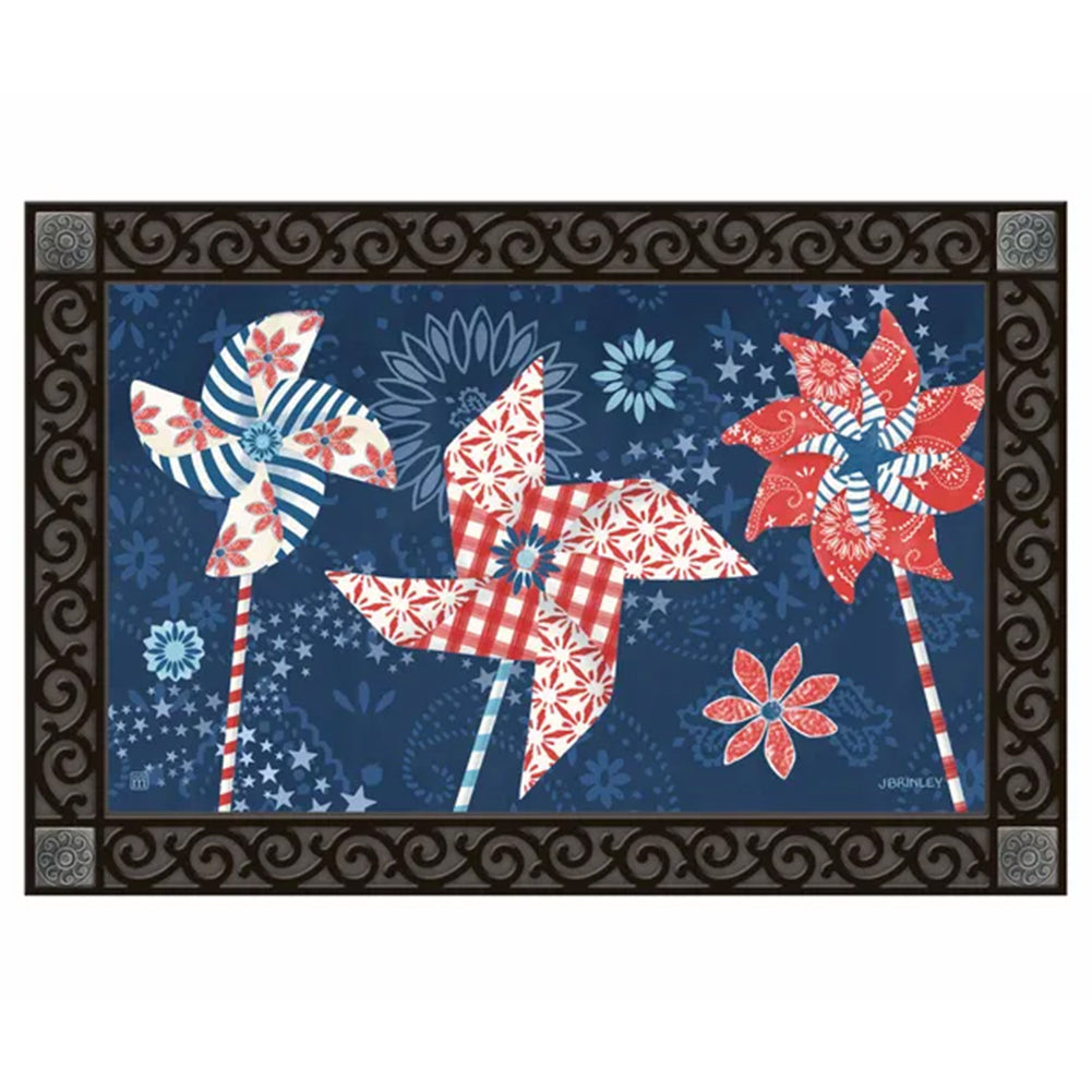 Magnet Works Patriotic Pinwheels MatMate