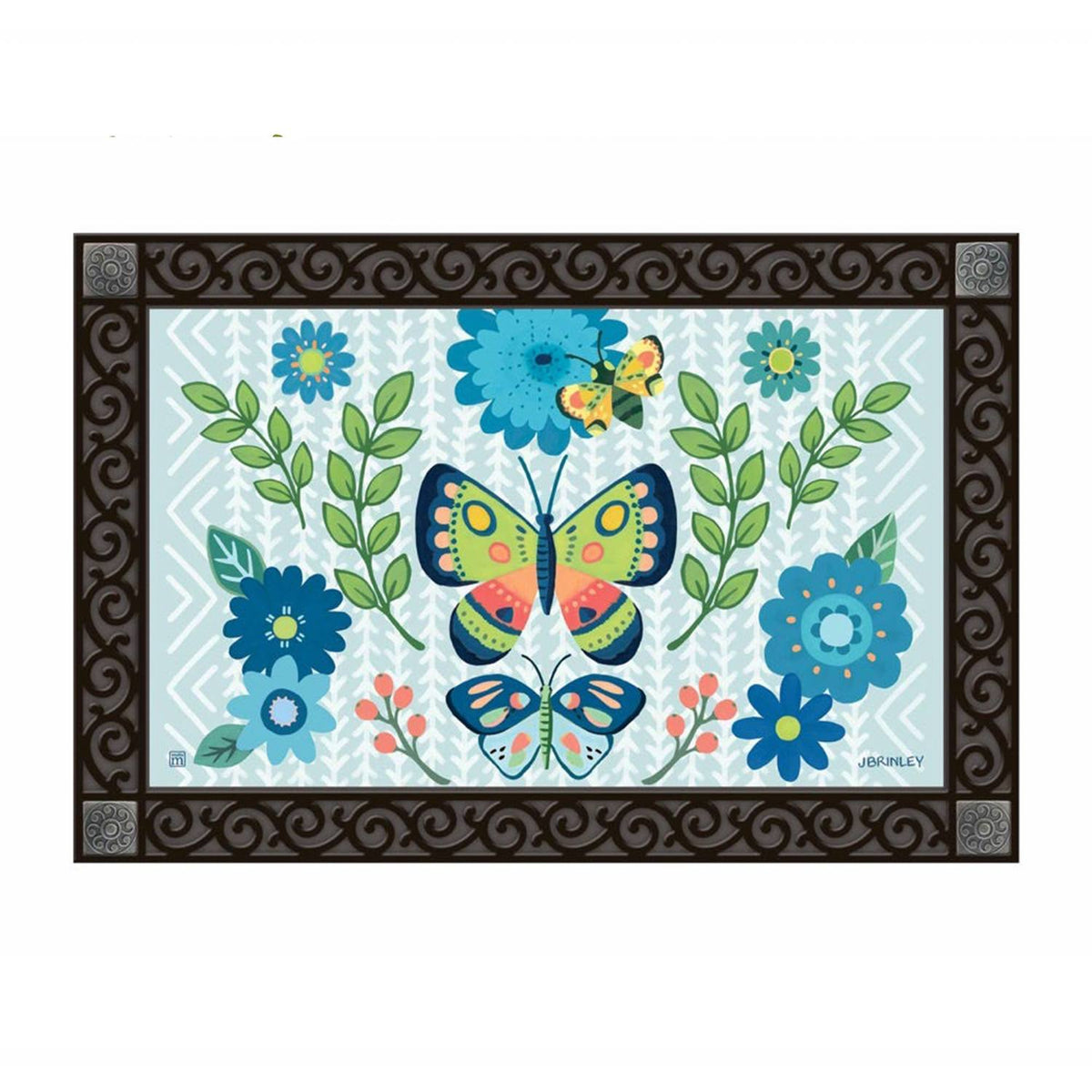 Spring Wings Floral MatMate