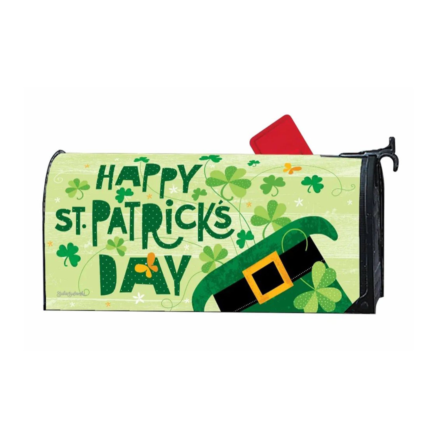 St. Pat's Day Hat Large Mailwrap