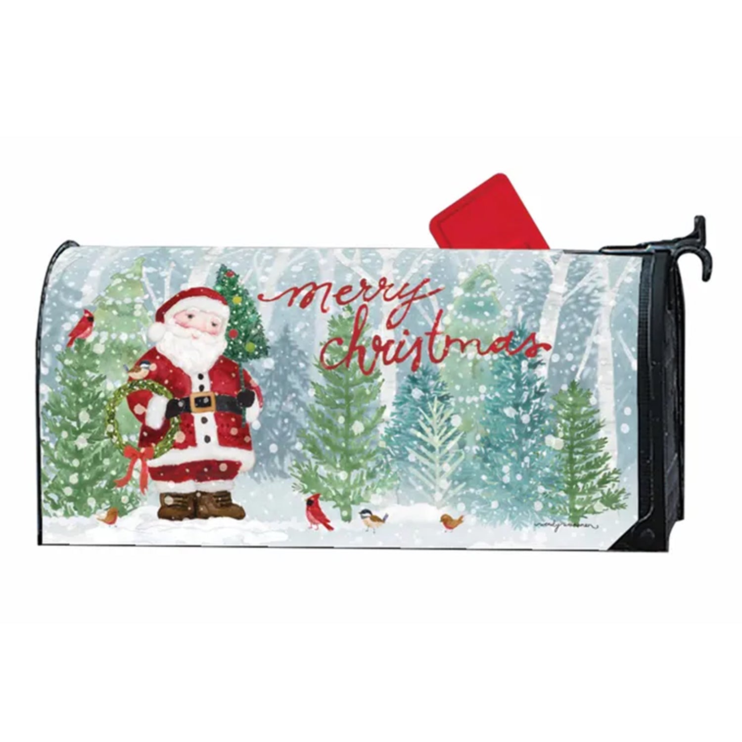 Santa's Forest Large Mailwrap