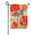 Poppy Butterfly Garden Flag