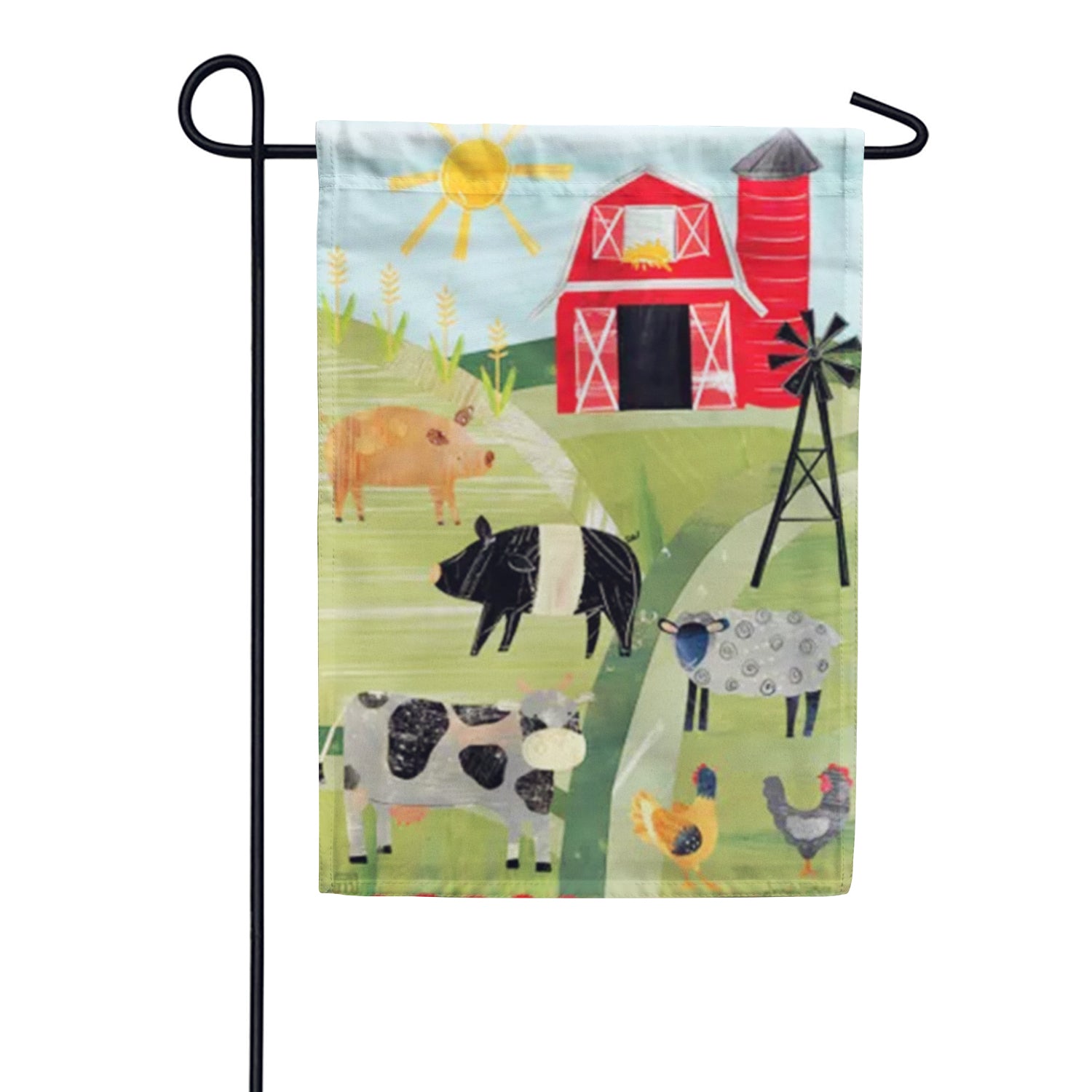 Magnet Works Farm Sweet Farm Garden Flag