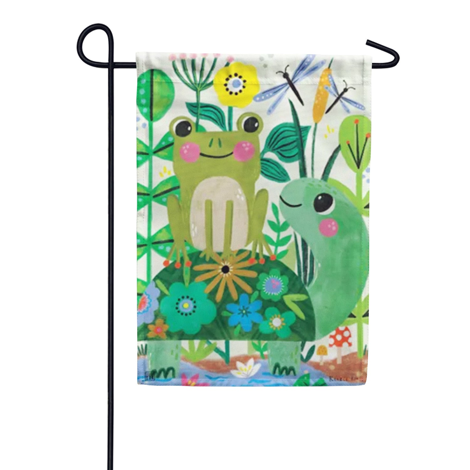 Toadally Friends Garden Flag