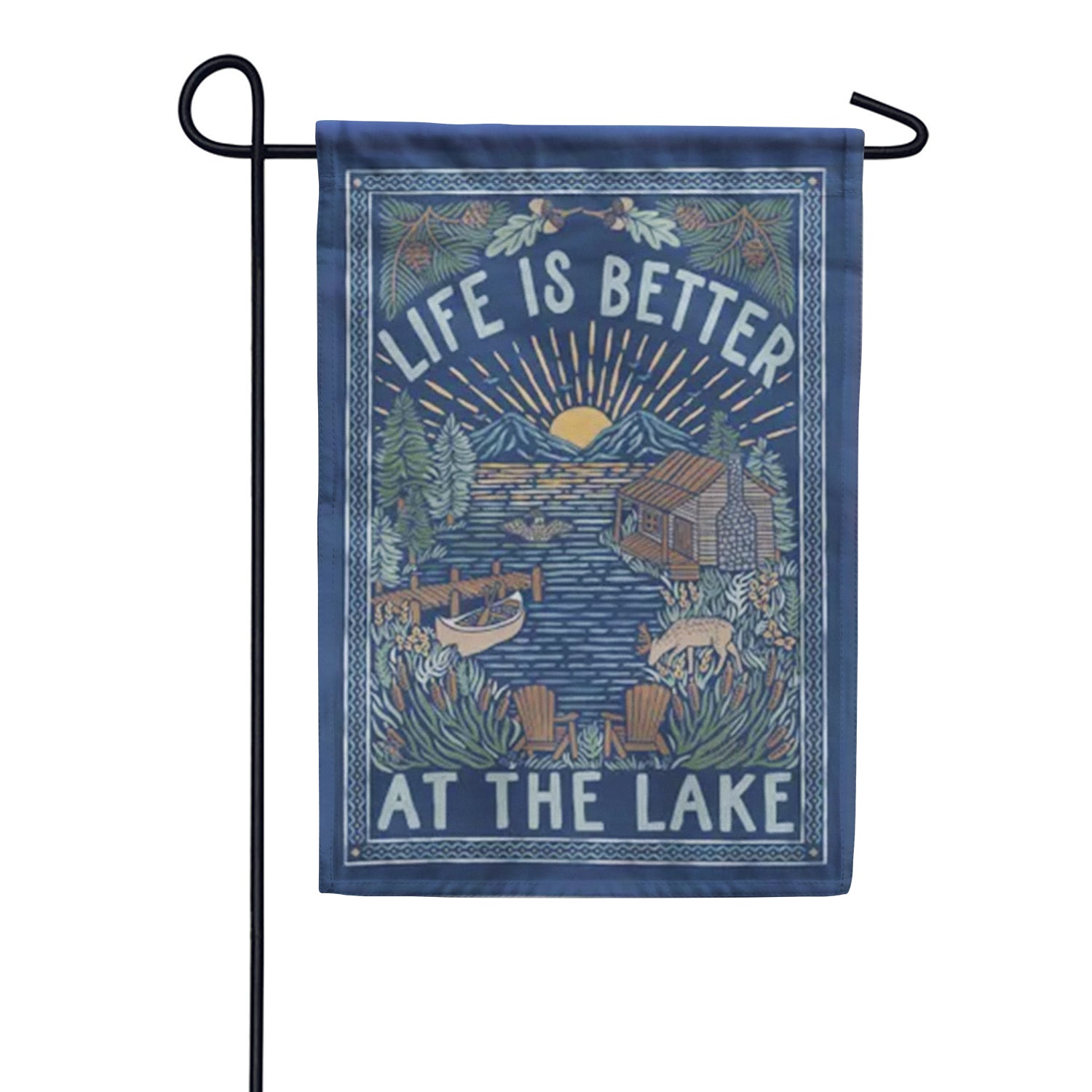 Better at the Lake Garden Flag