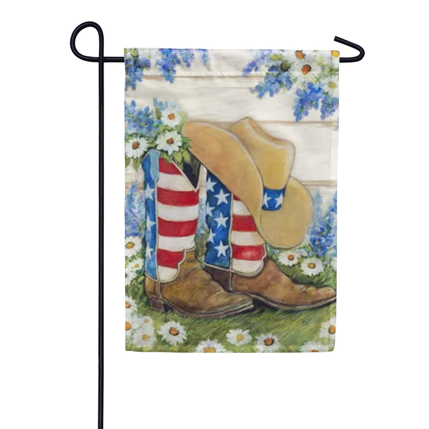 American Rodeo Garden Flag