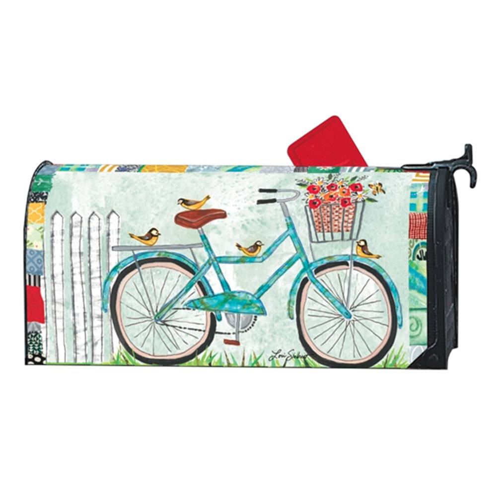 Enjoy the Ride Floral Bicycle Mailwrap