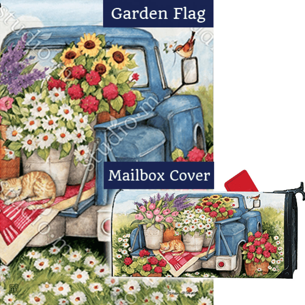 Flower Pickin' Time Flag Mailwrap Set (2 Pieces)