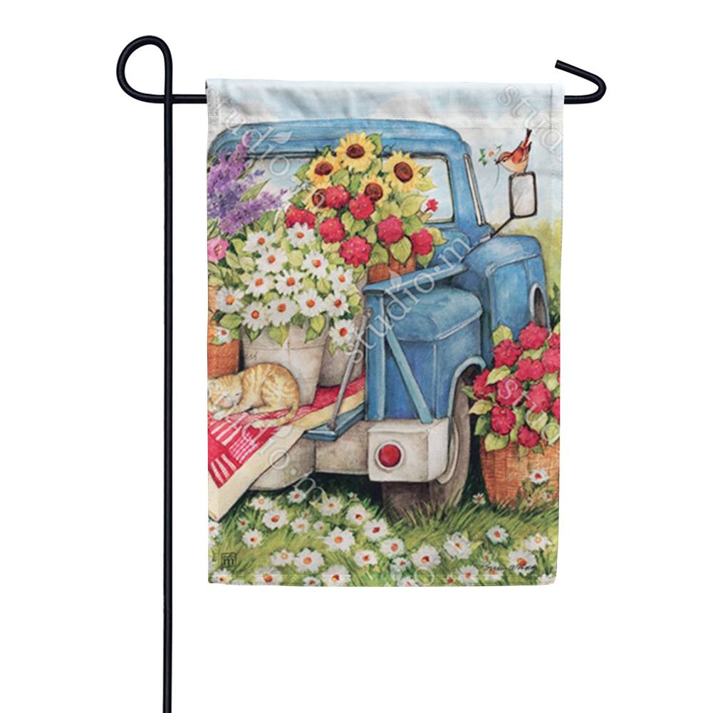 Flower Pickin' Time Garden Flag