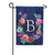 Boho Flowers Monogram Garden Flag