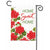 Red Geraniums Home Garden Flag