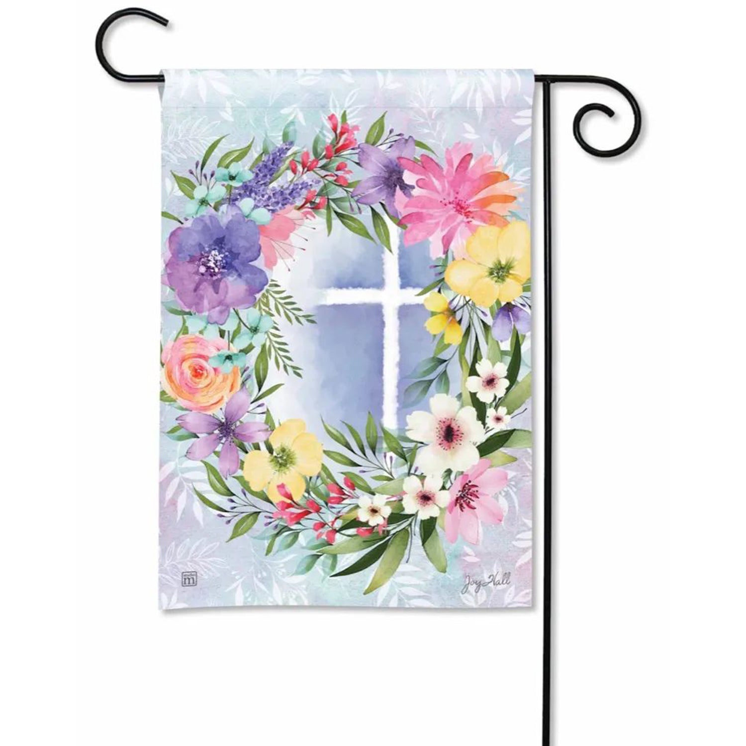 Blessed Easter Garden Flag