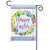 Easter Wreath Garden Flag