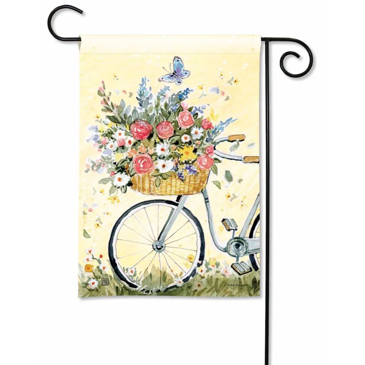 Summertime Ride Garden Flag