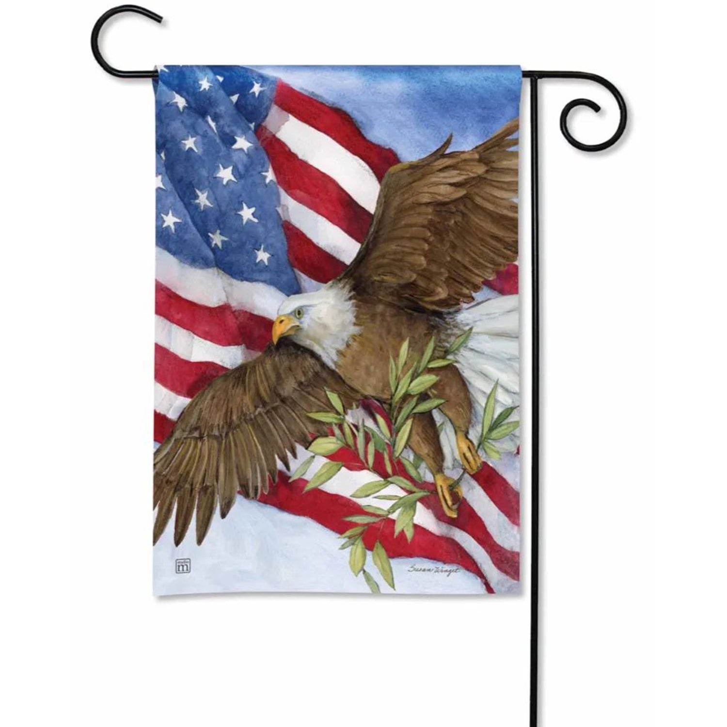 Soaring Eagle Garden Flag