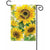 Gathering Sunflowers Garden Flag