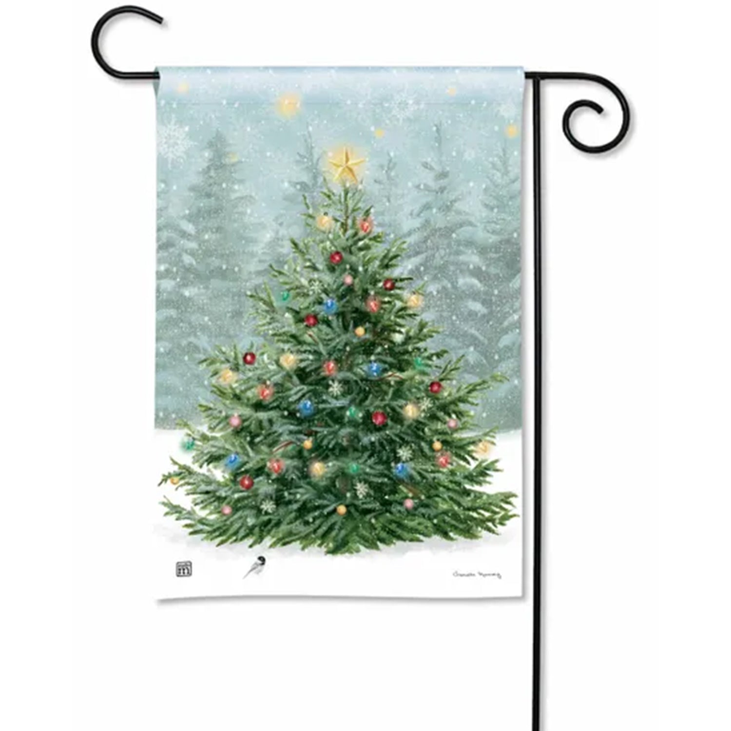 Light the Tree Garden Flag