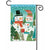 Snow Couple Garden Flag