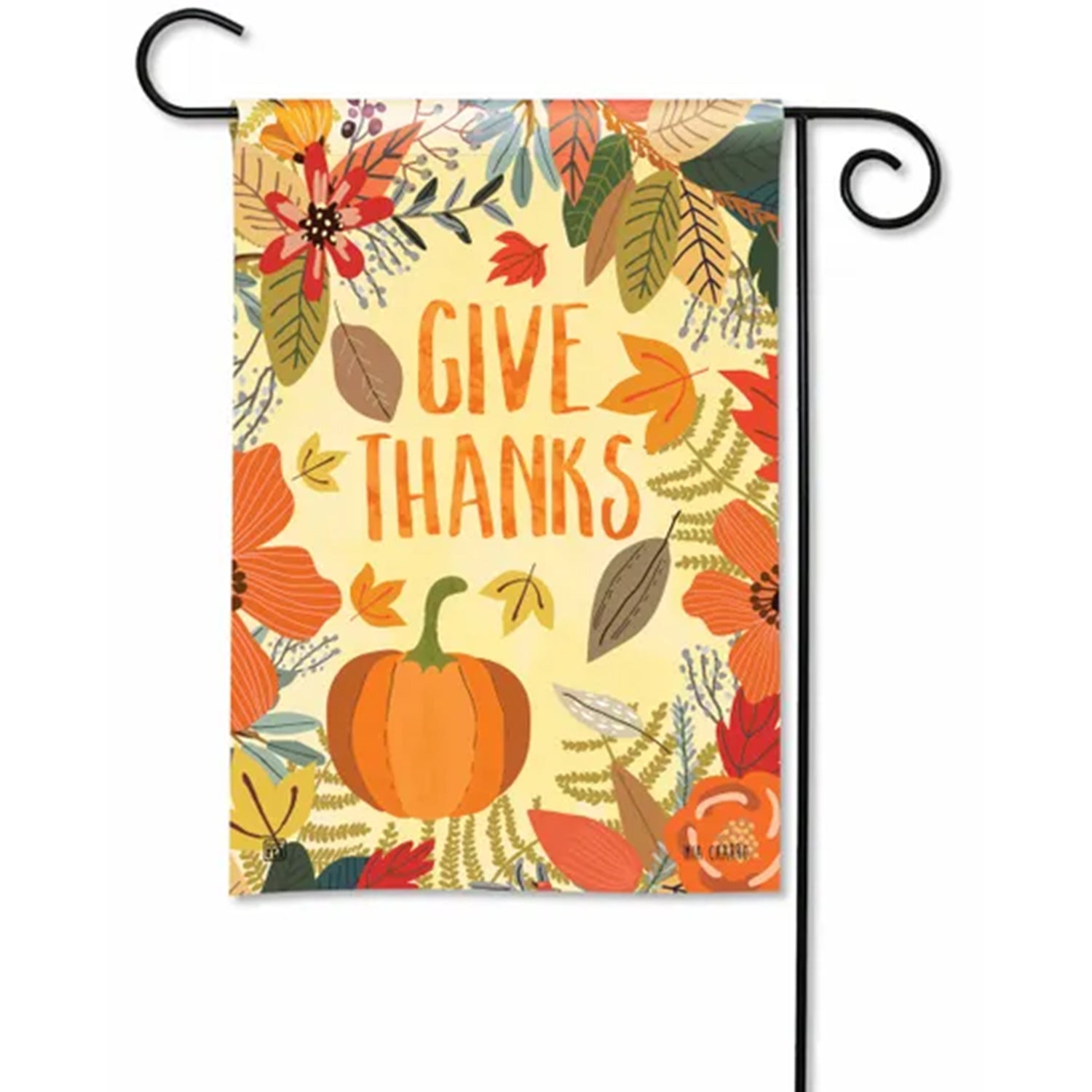 We Give Thanks Garden Flag